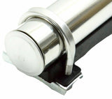 Quarter Fender Tube Bracket with U-Bolts 2" x 28" Stainless Steel UP#10631 Pair