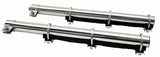 Quarter Fender Tube Bracket with U-Bolts 2" x 28" Stainless Steel UP#10631 Pair
