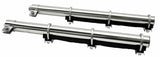 Quarter Fender Tube Bracket with U-Bolts 2" x 28" Stainless Steel UP#10631 Pair