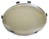 Front Hub Cap for Peterbilt Freightliner KW Dome Chrome 5/8 Lip UP#10660-Pair