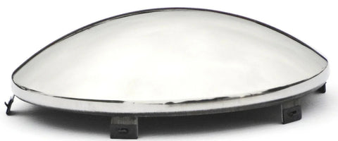 Front Hub Caps for Steel & Aluminum Wheel Dome Stainless 5/8 Lip GG#10664-Pair
