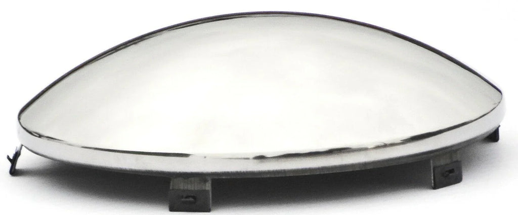 Front Hub Caps for Steel & Aluminum Wheel Dome Stainless 5/8 Lip GG#10664-Pair