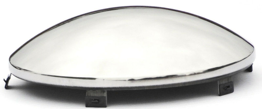 Front Hub Caps for Steel & Aluminum Wheel Dome Stainless 5/8 Lip GG#10664-Pair