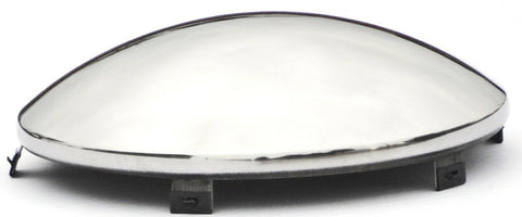 Front Hub Caps for Steel & Aluminum Wheel Dome Stainless 5/8 Lip GG#10664-Pair
