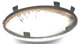 Front Hub Caps for Steel & Aluminum Wheel Dome Stainless 5/8 Lip GG#10664-Pair