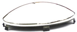 Front Hub Caps for Steel & Aluminum Wheel Dome Stainless 5/8 Lip GG#10664-Pair