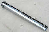 Spring Loaded Mud Flap Hangers for 2” Bolt Pattern 30” Wide Chrome UP#10668-Pair