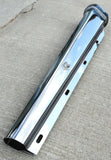 Spring Loaded Mud Flap Hangers for 2” Bolt Pattern 30” Wide Chrome UP#10668-Pair