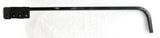 Black Straight Mud flap Hanger 30" Heavy Duty Spring Steel UP#10671-Pair