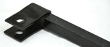 Black Straight Mud flap Hanger 30" Heavy Duty Spring Steel UP#10671-Pair