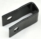 Black Straight Mud flap Hanger 30" Heavy Duty Spring Steel UP#10671-Pair