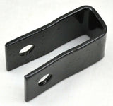 Black Straight Mud flap Hanger 30" Heavy Duty Spring Steel UP#10671-Pair