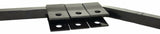 Black Angled Mud Flap Hanger 30" Heavy Duty Spring Steel UP#10672-Pair