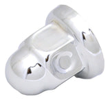 UP Lug Nut Covers 33 mm Push-On Nipple Chrome Steel 2" Tall #10700 Set of 60