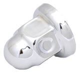 UP Lug Nut Covers 33 mm Push-On Nipple Chrome Steel 2" Tall #10700 Set of 60