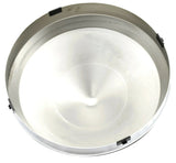 Front Hub Caps for No Notched Hubs Cone Pointed Chrome 1" Lip GG#10740 Pair