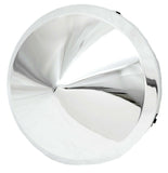 Front Hub Caps for No Notched Hubs Cone Pointed Chrome 1" Lip GG#10740 Pair