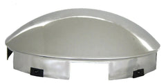 Front Hub Cap 5 Notch Dome Chrome Aluminum Wheel 1" Lip GG#10744 Each