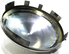 GG Front Hub Cap Universal Fit Cone Pointed 1" Lip Aluminum Wheel #10752 Each