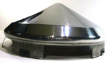 GG Front Hub Cap Universal Fit Cone Pointed 1" Lip Aluminum Wheel #10752 Each