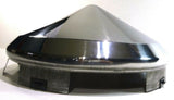 Front Hub Caps Universal Fit Cone Pointed 1" Lip for Aluminum Wheel GG10752 Pair