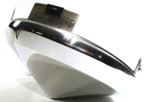 Front Hub Caps Universal Fit Cone Pointed 1" Lip for Aluminum Wheel GG10752 Pair