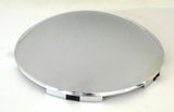 Front Hub Cap Universal Fit Steel Wheel Dome Chrome 7/16" Lip GG#10760 Set of 2