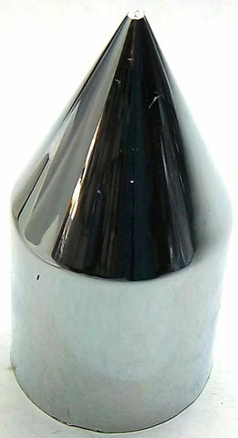 Nut Covers 1-1/8" Spike Chrome Plastic 2-13/16" Tall UP#10768 PKG of 10