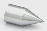 Lug Nut Covers 33mm Push-On Spike Chrome Plastic 3 1/8" Tall #10769 Set of 20