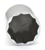 Lug Nut Covers 33mm Push-On Spike Chrome Plastic 3 1/8" Tall #10769 Set of 20