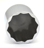 Lug Nut Covers 33mm Push-On Spike Chrome Plastic 3 1/8" Tall #10769 Set of 20