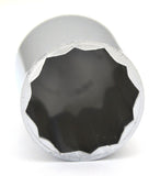 Lug Nut Covers 33mm Push-On Spike Chrome Plastic 3 1/8" Tall #10769 Set of 20