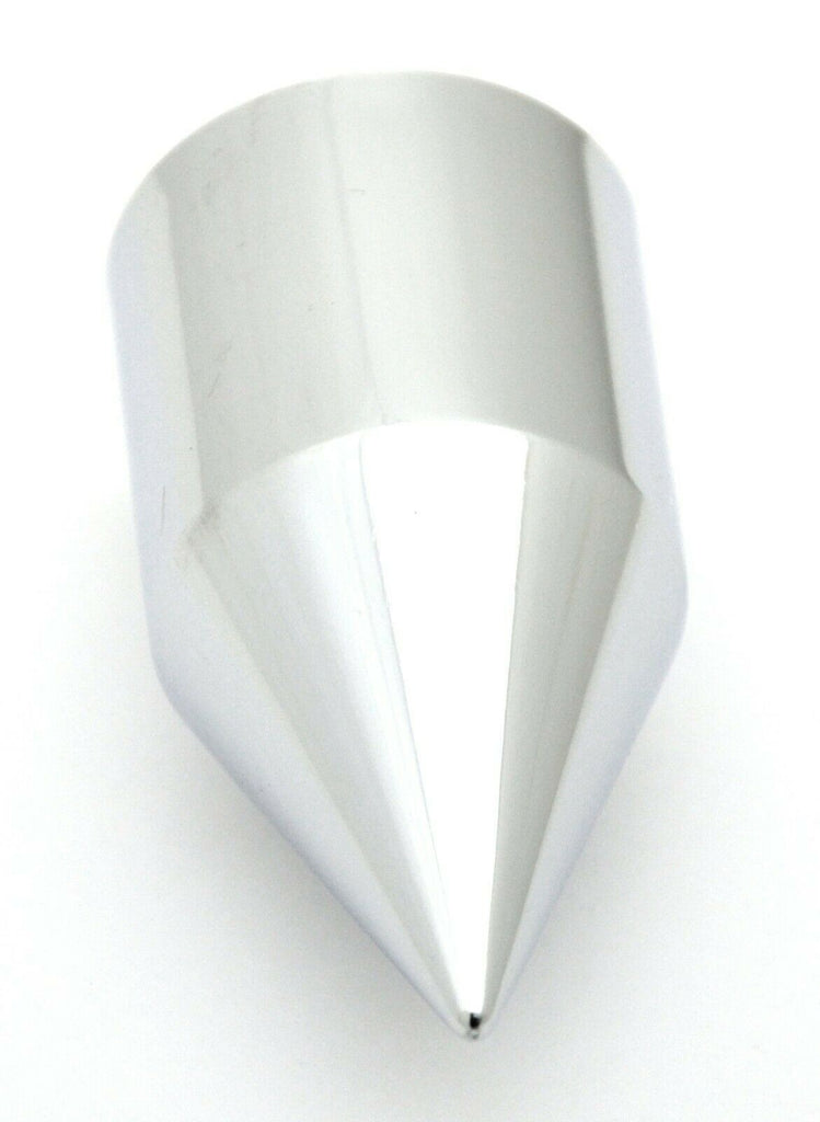 Lug Nut Covers 33 mm Push-On Spike Chrome Plastic 3 1/8 Tall #10769 Set of 40