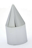 Lug Nut Covers 33 mm Push-On Spike Chrome Plastic 3 1/8 Tall #10769 Set of 60