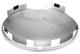 Front Hub Cap Universal Fitment for Aluminum Wheel Chrome 1" Lip GG#10770 Each