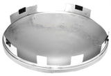 Front Hub Cap Universal Fitment for Aluminum Wheel Chrome 1" Lip GG#10770 Each