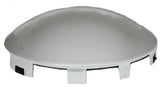 Front Hub Cap Universal Fitment for Aluminum Wheel Chrome 1" Lip GG#10770 Pair