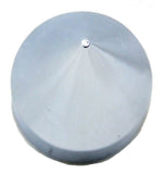 Lug Nut Covers 1 1/2" Push-On Spike Chrome Plastic 4 1/4" UP#10770 Set of 5