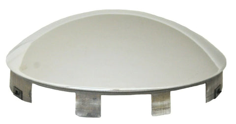 GG Front Hub Caps Universal Fit Dome Stainless Aluminum Wheel 1" Lip #10773 Each