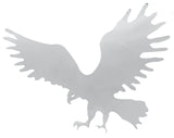 Cut Out Eagle Beak Facing Left Chrome Welded Stud 7 1/2" by 9 1/2" UP#10920