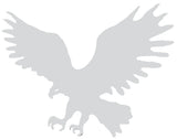Cut Out Eagle Beak Facing Left Chrome Welded Stud 7 1/2" by 9 1/2" UP#10920