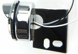 UP LED Mud Flap Hanger End 2" Light 9 Red LEDs/Red Lens Chrome #10981 Each