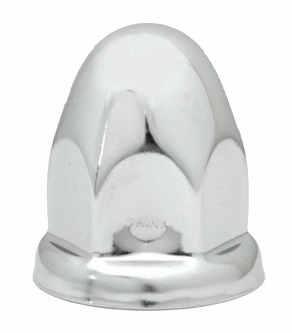 Lug Nut Covers Push-on 33 mm Standard Chrome 2 1/8" Tall HTS#11111 Set of 5