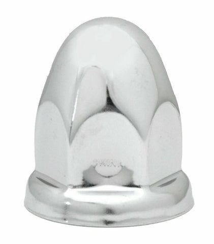 Lug Nut Covers Push-on 33 mm Standard Chrome 2 1/8" Tall HTS#11111 Set of 5