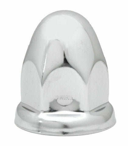 Lug Nut Covers Push-on 33 mm Standard Chrome 2 1/8" Tall HTS#11111 Set of 5
