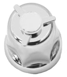Lug Nut Covers 33mm Push-on Spinner Top Plastic 3-1/2" Tall HTS#11147  Set of 5