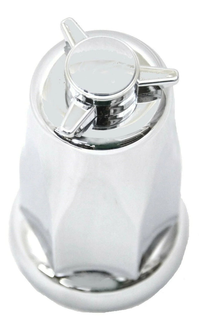Lug Nut Covers 33mm Push-on Spinner Top Plastic 3-1/2" Tall HTS#11147 Set of 60