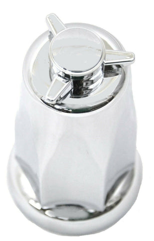 Lug Nut Covers 33mm Push-on Spinner Top Plastic 3-1/2" Tall HTS#11147 Set of 60