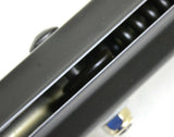 UP Mud Flap Hangers Spring Loaded Black 2 1/2" Bolt Spacing 30" Wide #11320 Pair