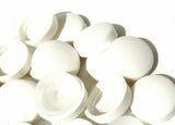 Screw Head Cover Sets Off White #10 #12 M5 Flat Bottom PD#12/12-106-10 Pack